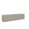 zavesny tv stolik bijou siva 135