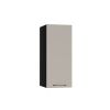 Kuchynská horná skrinka BONN W2 30 BLACK CASHMERE