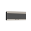 Kuchynská horná skrinka BONN W4B 80 LAM BLACK CASHMERE
