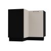 Kuchynská spodná skrinka BONN D12 90 BLACK CASHMERE