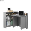 pisaci stol work concept slim siva prava