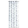 hotovy zaves serenity 140x250cm biela zelena do obyvacky