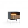 nocny stolik intenso s lamelami s54