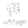 nocny stolik intenso s54 rozmery