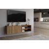 Moderný závesný tv stolík 150 cm široký