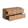 kúpeľňový komplet ADEL Oak D120 1 s doskou otvorené zásuvky