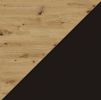 dekor dub artisan s čiernou farbou