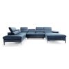 rohova sedacia suprava blues U 2 VOGUE 13 opierky sklopene