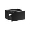 kupelnova skrinka pod umyvadlo santa fe black 82 80 otvorena
