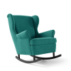 hojdacie kreslo carol 196 riviera 38 cierne nohy