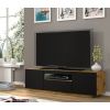 tv stolik aura 150 dub artisan cierna s podnozou