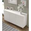 surf komoda 150 3d biela zlate nohy mat detail
