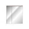 zrkadlova skrinka santa fe oak 84 60 zatvorena pohlad spredu
