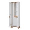 siroka kupelnova skrinka bali white 900 otvorena