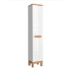 vysoka kupelnova skrinka BALI WHITE 804 s kosom