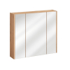 zrkadlová skrinka madera grey 841 šírka 80 cm