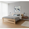 Manželská posteľ masív LK190 buk 140 x 200 cm