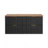 kupelnova skrinka s doskou adel black d120 2
