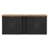 kupelnova skrinka s doskou adel black d140 2