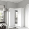 zostava do predsiene AMY 40 v bielej farbe