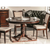 pekný hnedý jedálenský stôl MARGO, v elegantnom vzhľade