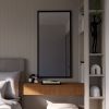 zrkadlo VERA 60 x 120 cm čierna