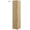 Zatvorená úzka skriňa v prevedení dub artisan Lenart BED CONCEPT BC 21