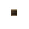 regal do kupelne NOVA oak 83 27 kocka pohlad spredu