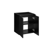 skrinka pod umyvadlo NOVA BLACK 82 50 2D polica