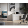 Elegantný písací stolík NEVY biely 120 v modernom prevedení