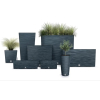 Furu squre low kvetináč antracit 24cm kvalitný