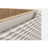 kupelnovy nabytok ocean beige detail frezovania
