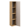 vysoka skrinka do kupelne OCEAN BEIGE 80 01 1D otvorene dvierka