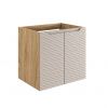 skrinka pod umyvadlo OCEAN BEIGE 82 60 2D s dvierkami