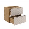 skrinka pod umyvadlo OCEAN BEIGE 82 60 2S otvorene zasuvky