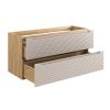 skrinka pod umyvadlo OCEAN BEIGE 82 120 2S otvorene zasuvky