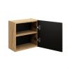 zavesna kupelnova skrinka ocean black 83 35 1DQ otvorene dvierka