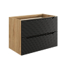 skrinka pod umyvadlo OCEAN Black 82 80 2S