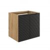 skrinka pod umyvadlo OCEAN Black 82 60 2D