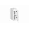 zavesna skrinka do kupelne Nova White 81 20 1D bocny pohlad