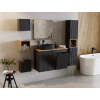 kupelnovy komplet nova black 90 1 otvorena skrinka s kosom