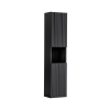 vysoka skrinka do kupelne NOVA BLACK 80 03