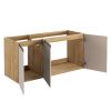 skrinka pod umyvadlo LUXOR Beige 82 120 3d otvorene dvierka