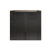 Skrinka pod umývadlo LUXOR Black 82-60-2D | 60 cm s dvierkami