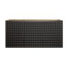 skrinka pod umyvadlo LUXOR Black 82 120 3d pohlad spredu