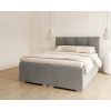 PORTLAND Boxspring manzelska postel Paris 017 steel pekna