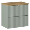 kupelnova skrinka s doskou line reed green d60 3