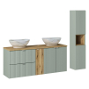 kupelnovy komplet LINE reed green 140 3