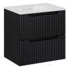 kupelnova skrinka s umyvadlom NOVA Black U60 1