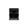 skrinka pod umyvadlo NOVA BLACK 82 50 2S zadna strana